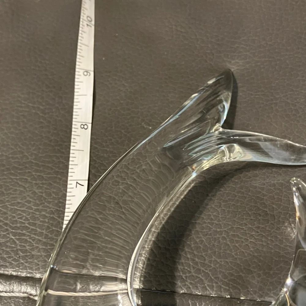 Clear Glass Fish Figurine